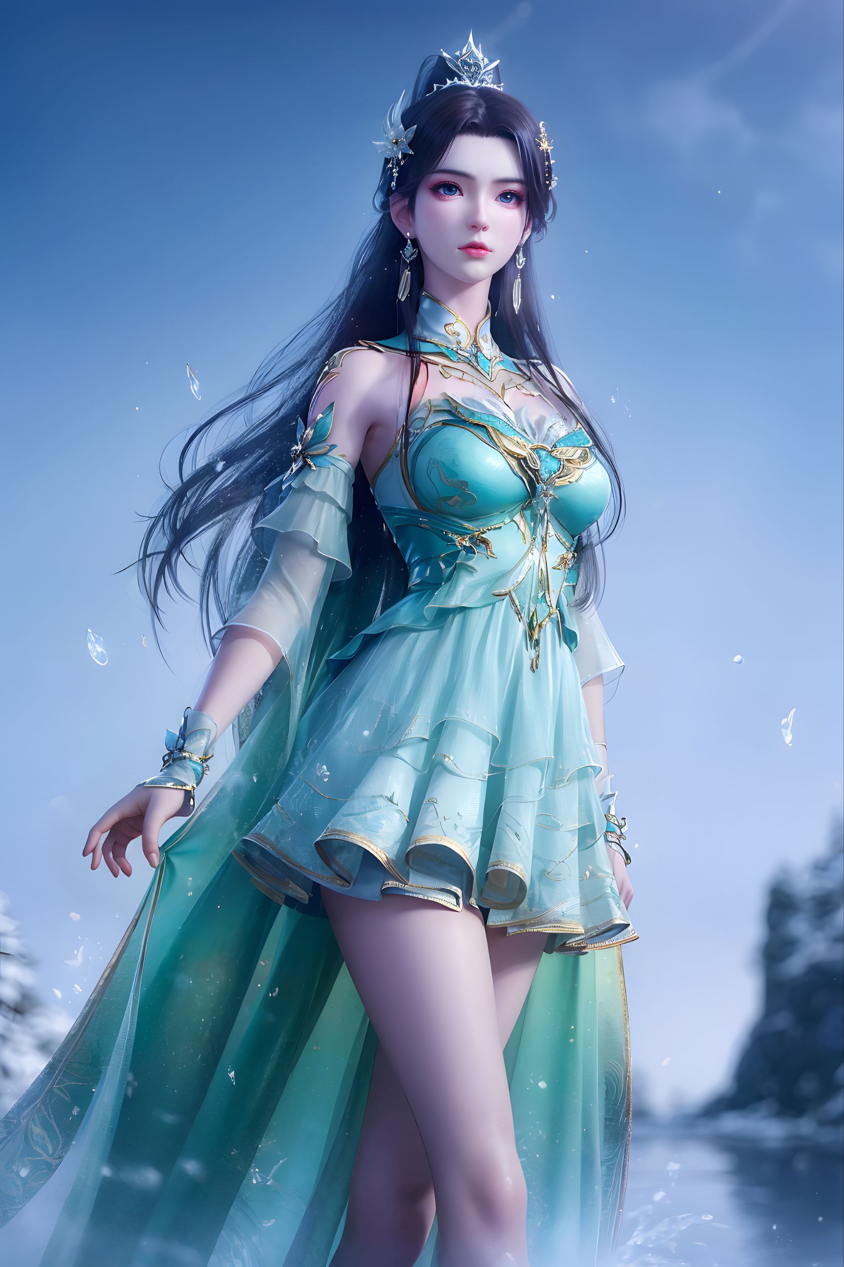 不开她的努